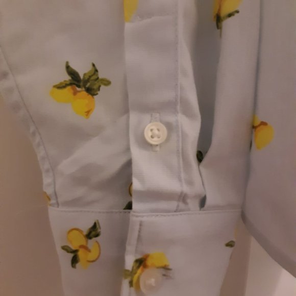 Banana Republic Quinn Fit Lemon Shirt - Picture 3 of 6